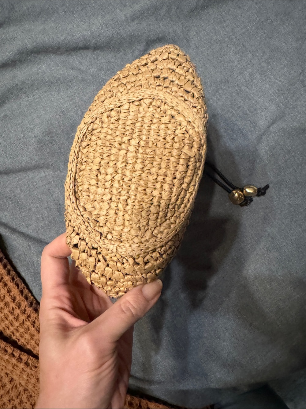 Madewell Camren Straw Mini Bag - new with tags - Picture 4 of 6